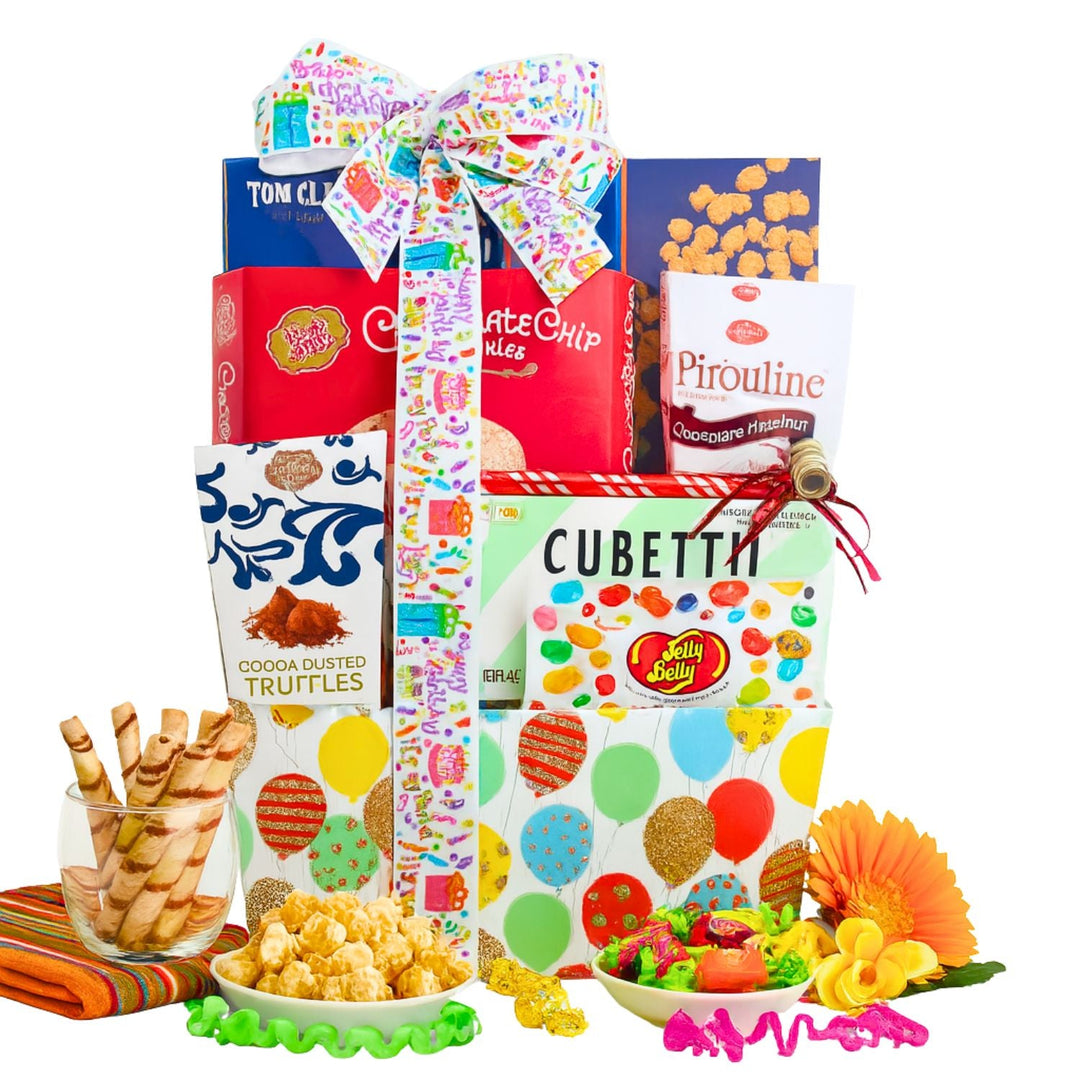 Let's Celebrate! Birthday Treats Gift Basket
