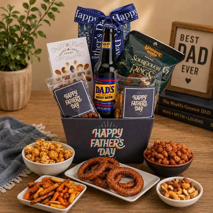 Dad's Favorite Treats Father's Day Gift Basket