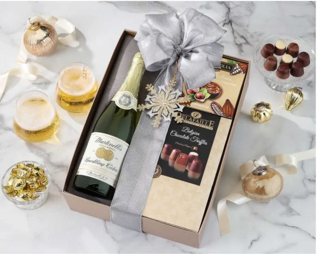 Martinelli's Cider and Chocolate Gift Box