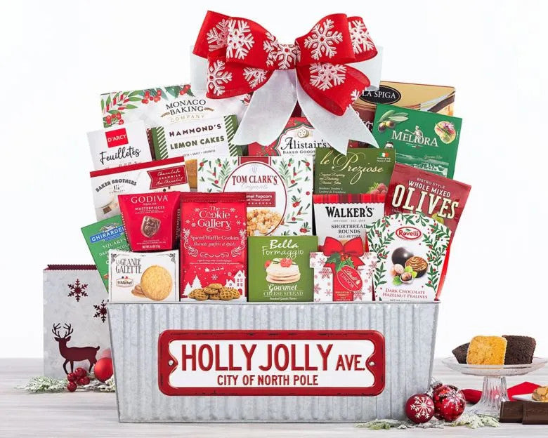 Holly Jolly Gourmet Gift Basket