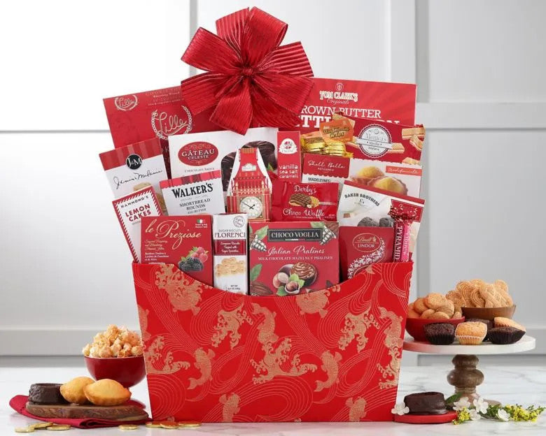 Good Fortune Lunar New Year Gift Basket