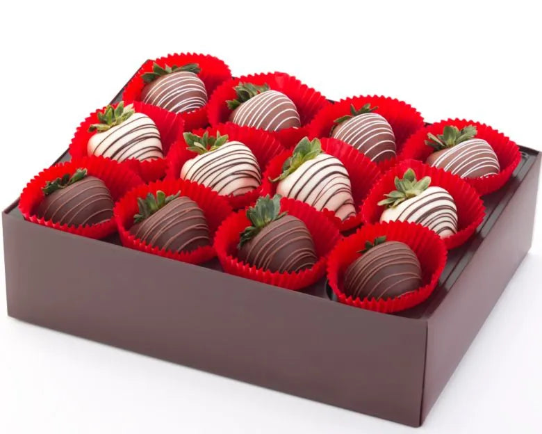 Dipped Chocolate Strawberries (full dozen)
