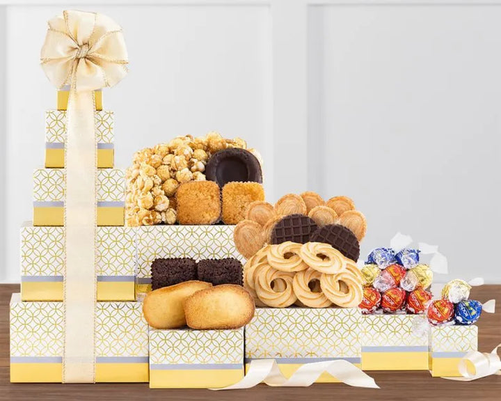 Lindt Chocolate Truffle and Sweets Tower