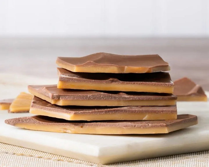 Milk Chocolate Toffee Crunch Bark - Nut Free