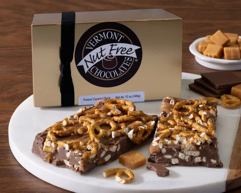 Pretzel Caramel Bark (12oz) - Nut Free