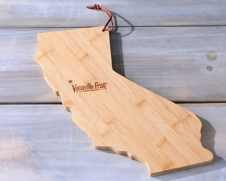 Dried Fruit & Nut California Bamboo Cutting Board