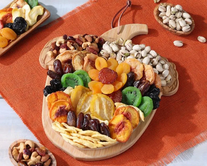 Dried Fruit and Nut Acorn Cutting Board - 26 oz