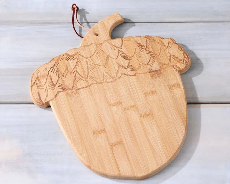 Dried Fruit and Nut Acorn Cutting Board - 26 oz