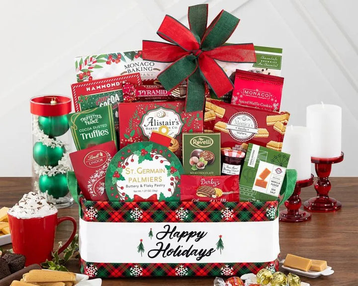 Happy Holidays Gift Basket