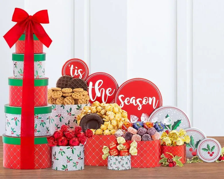 Tis The Season Gift Tower