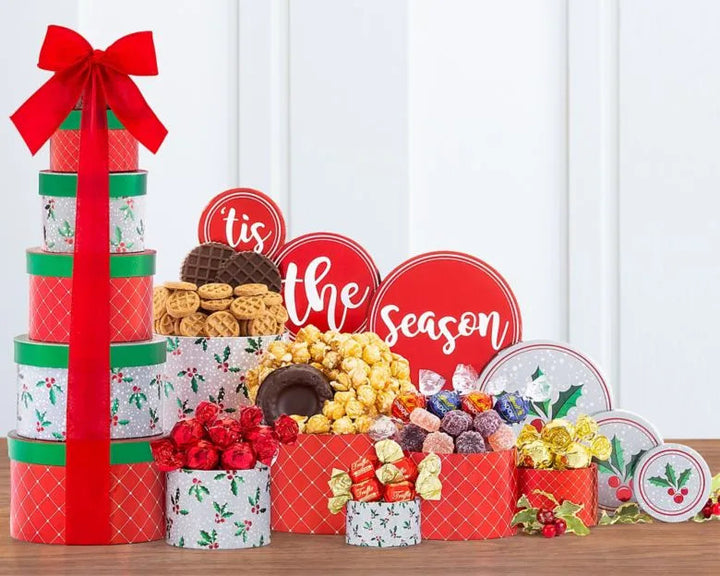 Tis The Season Gift Tower