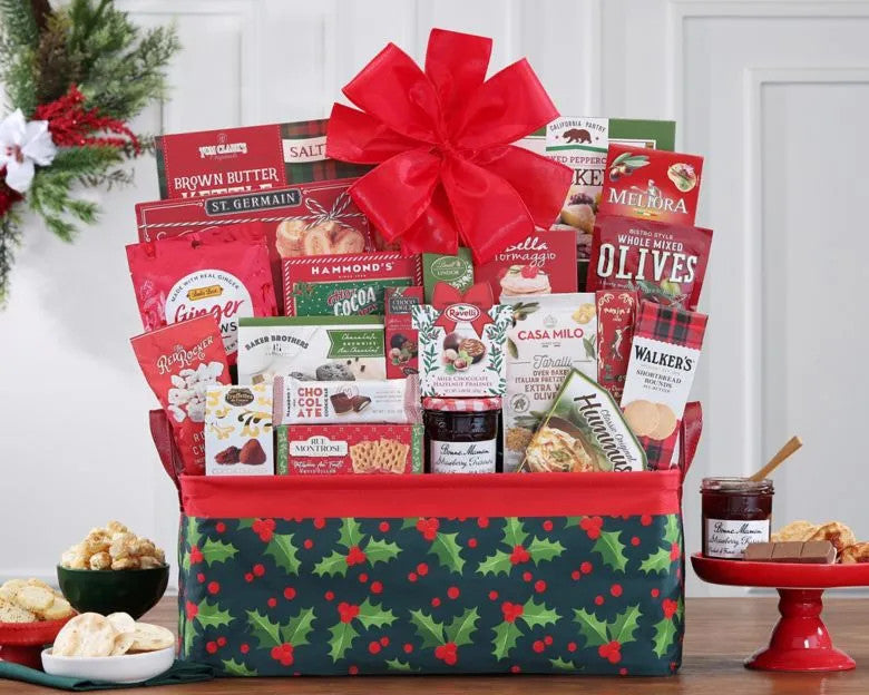 Holly Christmas Tote